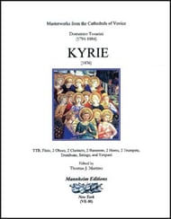 cover Kyrie Study Scores sheet music cover